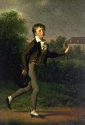 Jens Juel A Running Boy painting